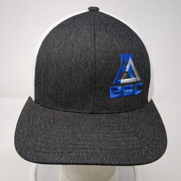 ESC Snapback Trucker Hat Black One Size Adjustable Embroidered Pacific Headwear - Picture 2 of 10